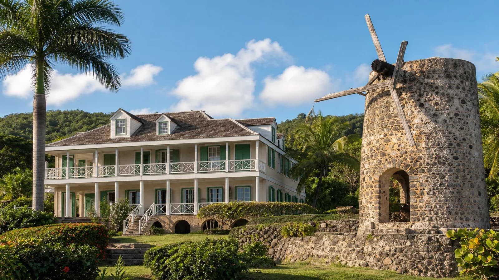 Representative artwork for Estate Whim Museum, depicting a culture history experience in STX.