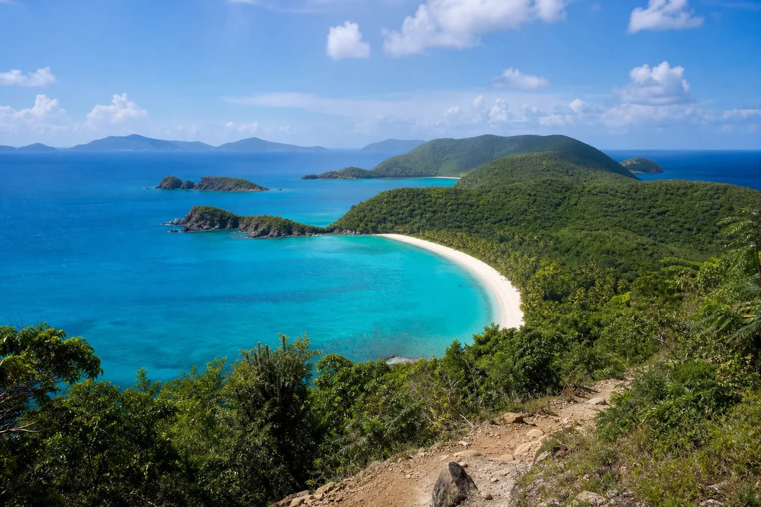 Representative artwork for Virgin Islands National Park, depicting a attractions experience in STJ.