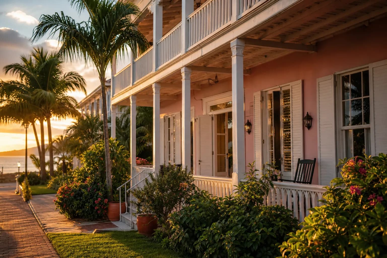 Representative USVI boutique stays image for The Frederiksted Hotel; not a photograph of this listing and may depict another island.