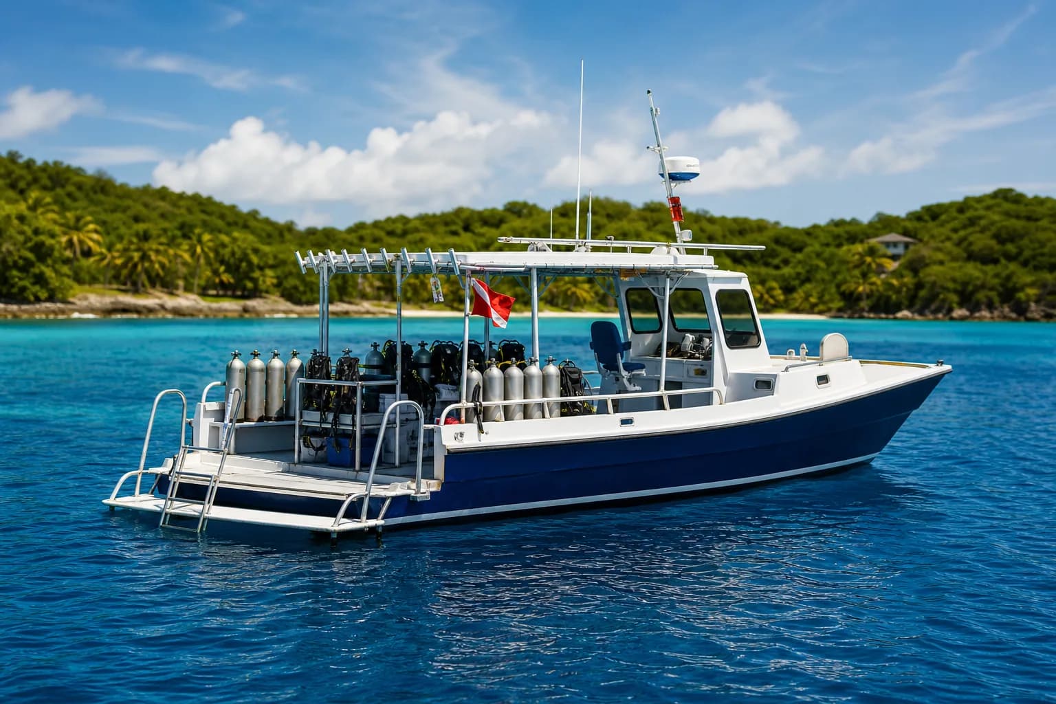 Representative USVI excursions charters image for St. Croix Ultimate Bluewater Adventures; not a photograph of this listing and may depict another island.